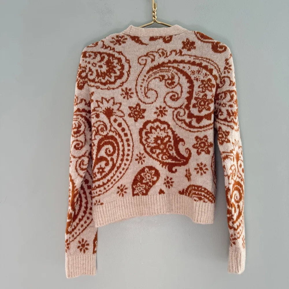 MANGO Paisley Print Cardigan - Image 9