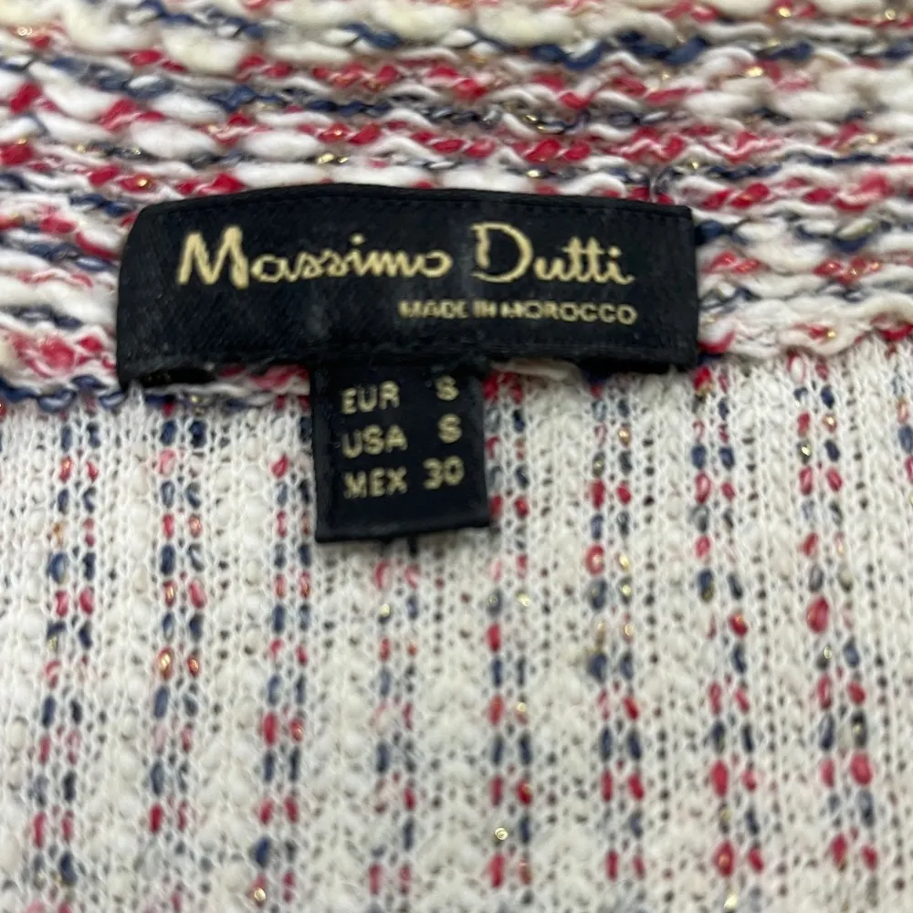 Massimo Dutti Knit Woven Mini Dress - Image 9