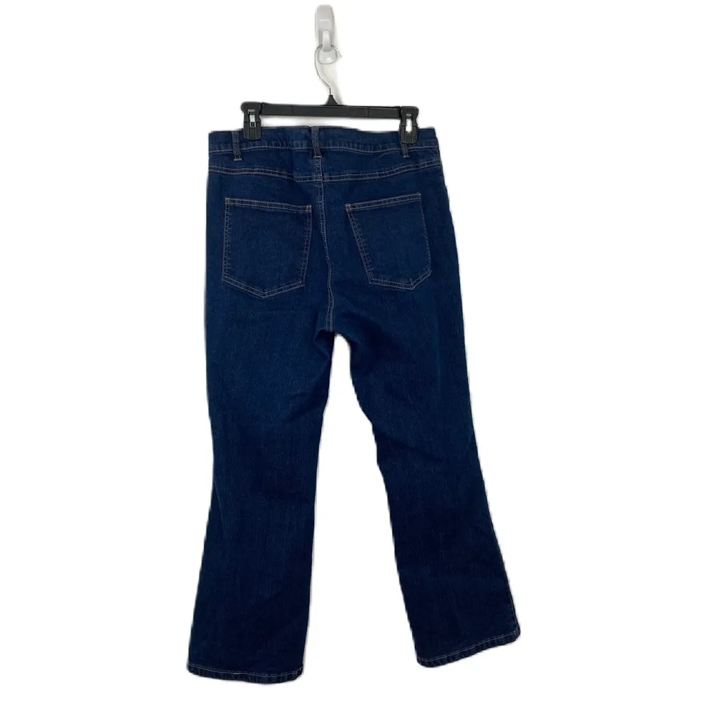 woman within Premium Straight-Leg Jean Medium Stonewash Sanded 14W - Image 5