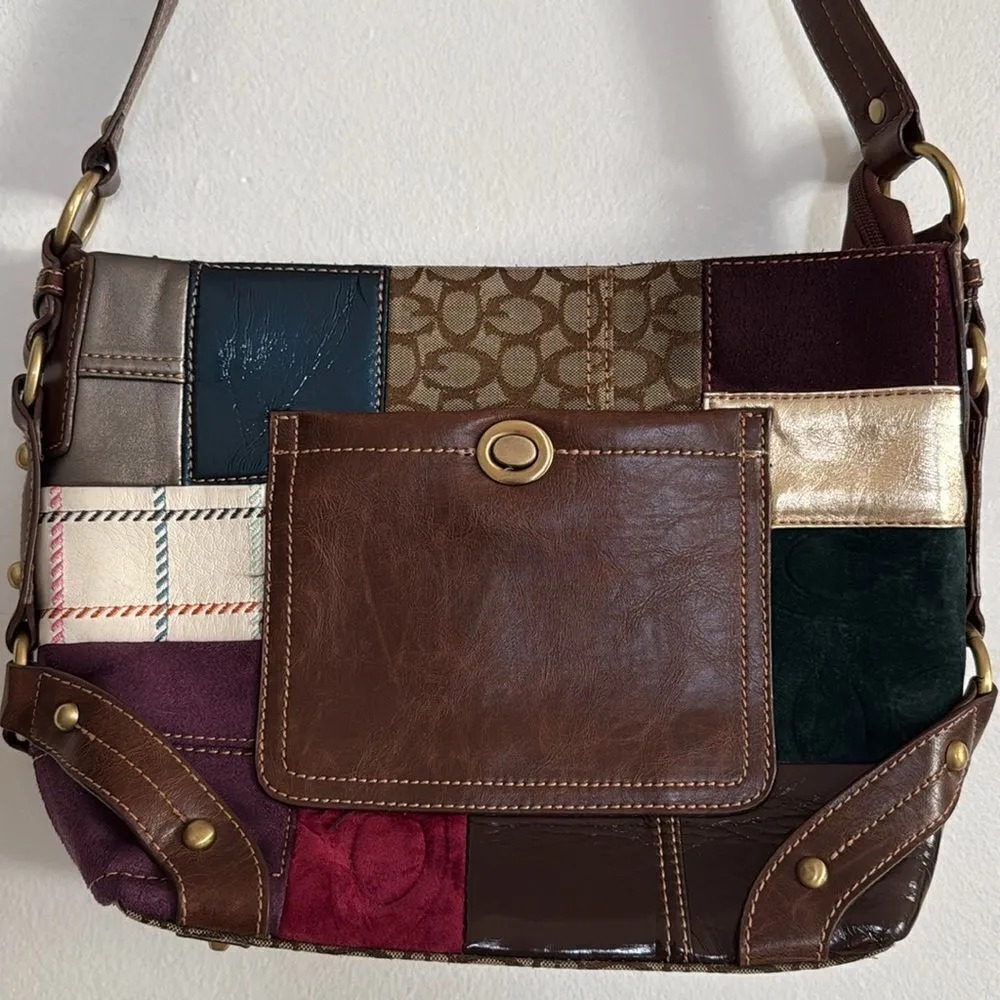 shoulder Bag EUC Brown - Image 2