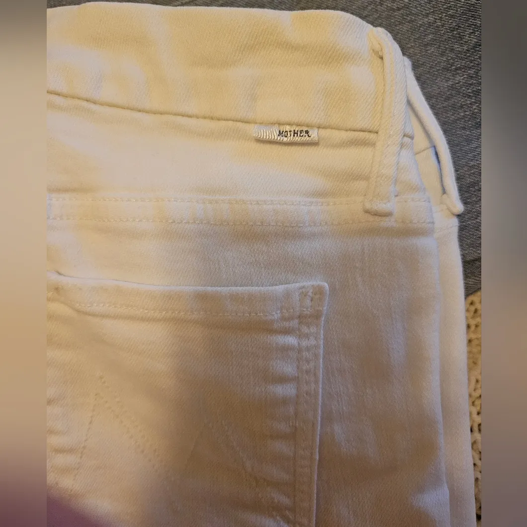 Mother Jeans White Size 27 - Image 7