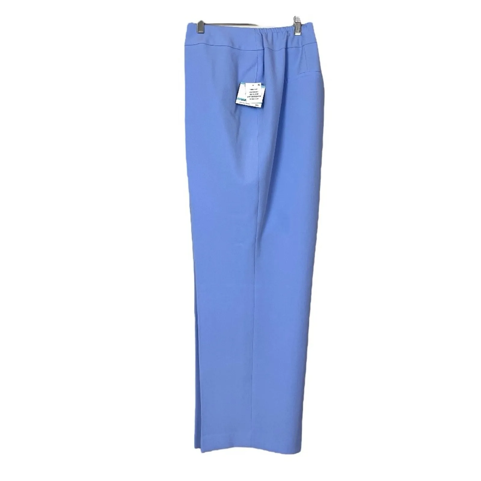 Kasper New Dress Pants Straight Leg Flat Front Sky Blue Women’s Plus Size 20W - Image 7