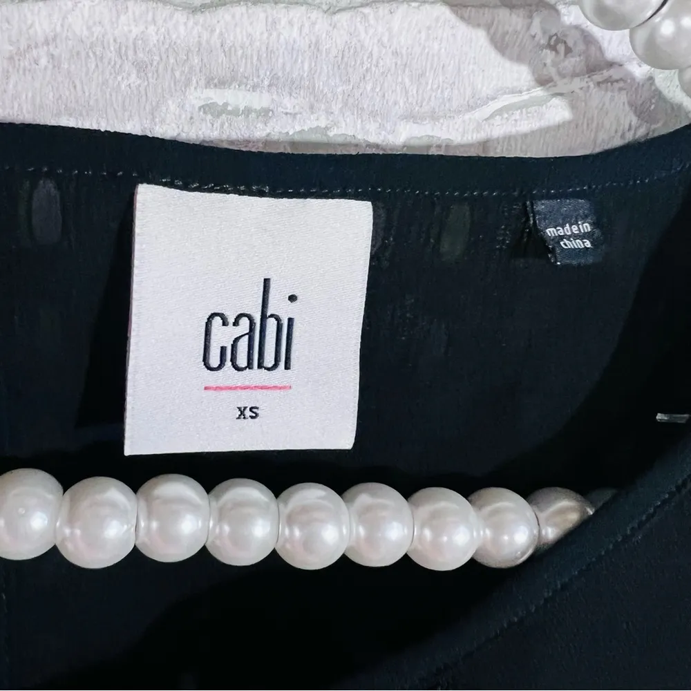 CAbi Style 5046 Tovoli Zebra Print Sleeveless Top Size XS - Image 6