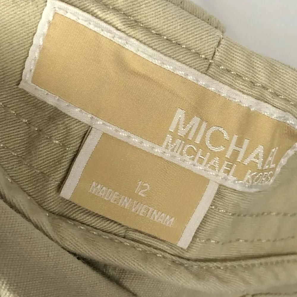 Michael Michael Kors Light Khaki Cargo Bermuda Shorts 12 - Image 5