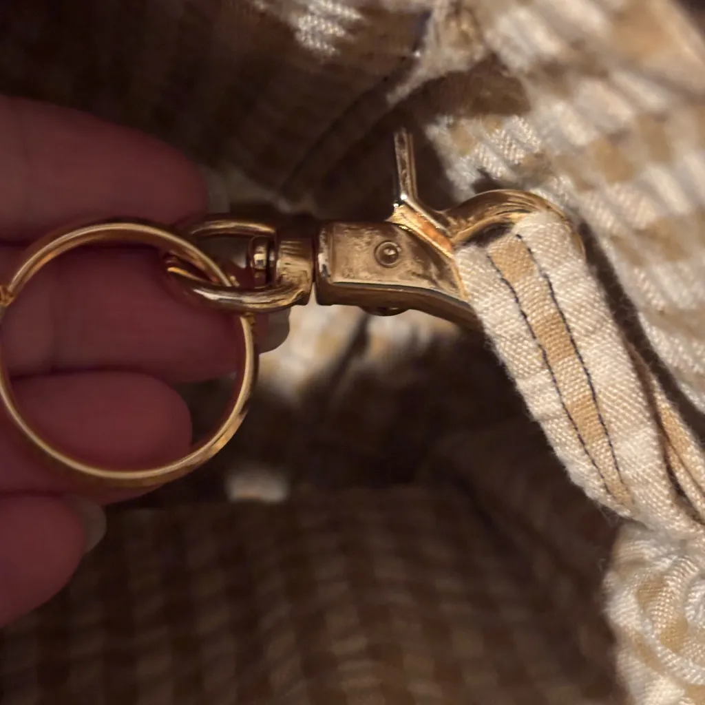 Pineapple and palm‎ tree shoulder handbag. Very cute. Black - Image 8