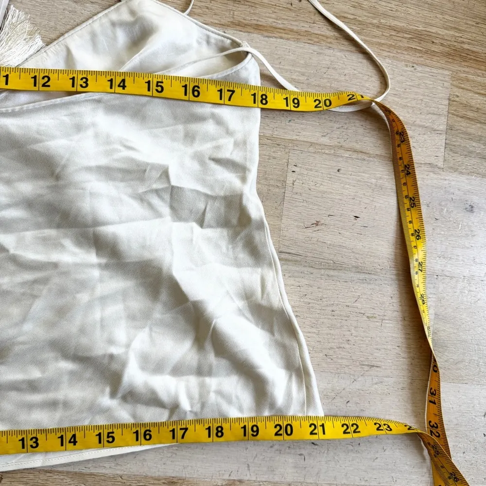 Doen 100% silk tank top NEW Size L - Image 7