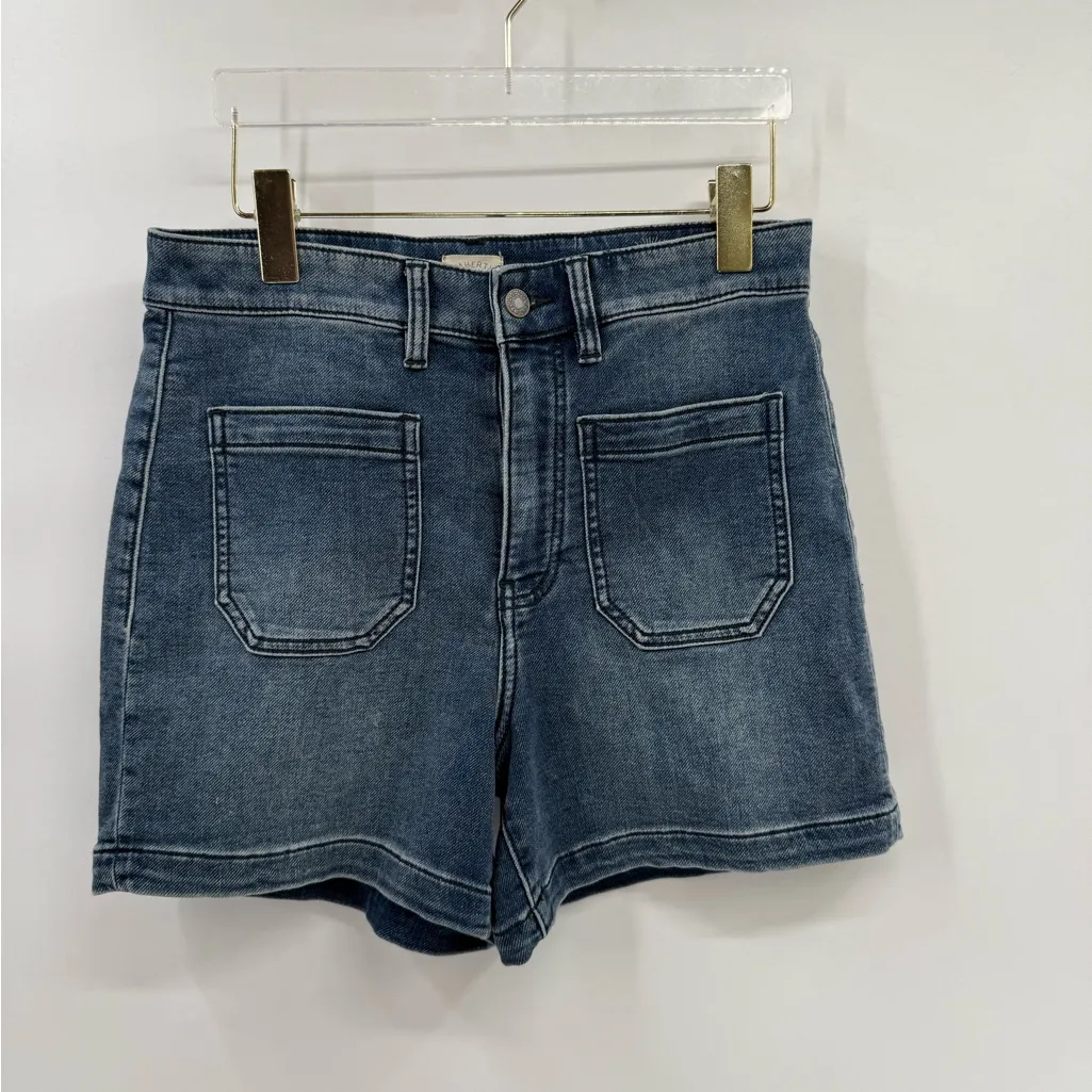 FAHERTY WOMEN'S STRETCH PATCH POCKET SHORTS size 27 NWT - Image 4
