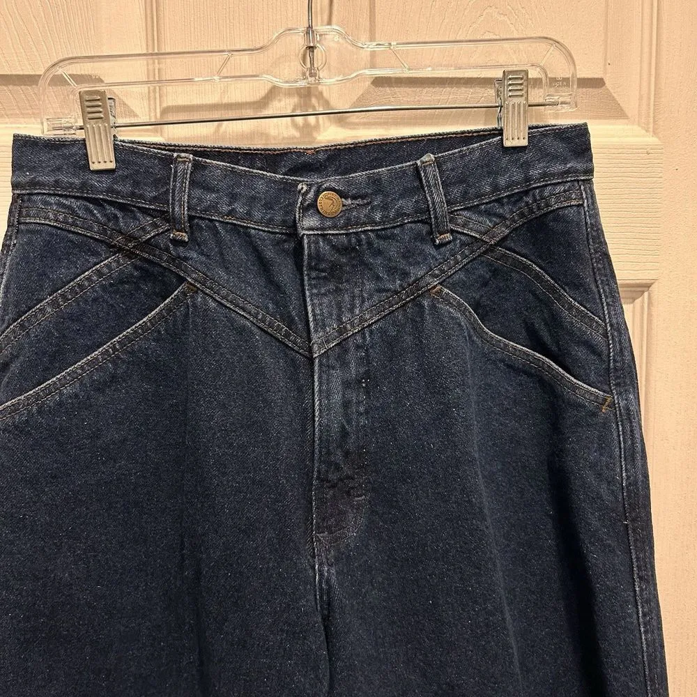 Vintage Rockies Rocky Mountain Denim Women’s Size 15 30” Waist Bareback - Image 2