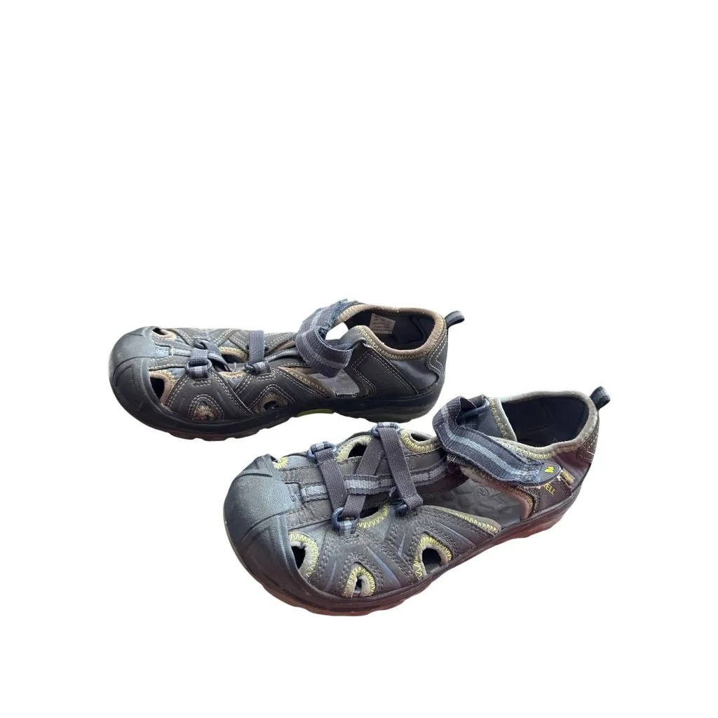 Merrell Womens Hydro leather blue gray Hiking Water Sandals Size 4M SKU 8810 - Image 2