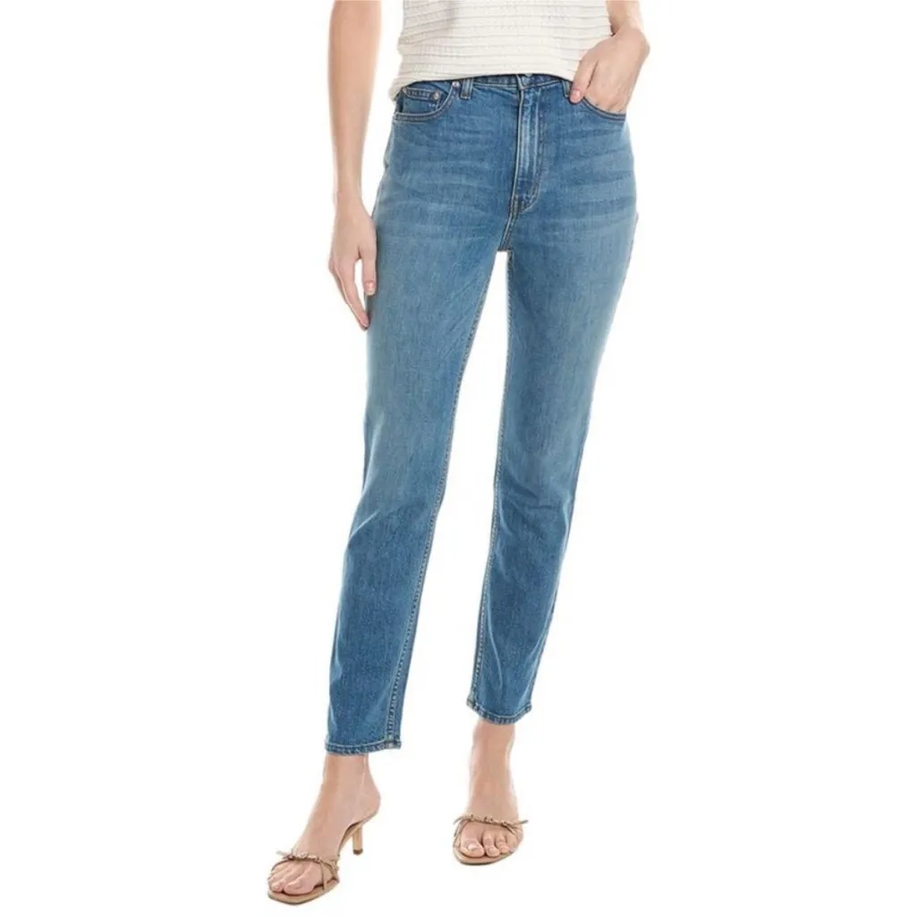 Derek Lam 10 Crosby Eden High Rise Slim Straight Ankle Jeans Size 27 - Image 3