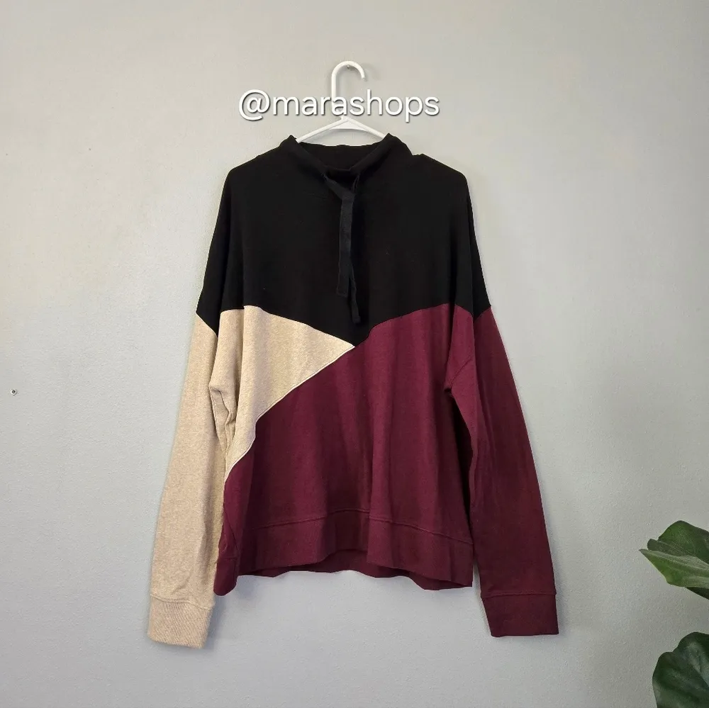 PACT Women's Airplane Colorblock Pullover - Image 2