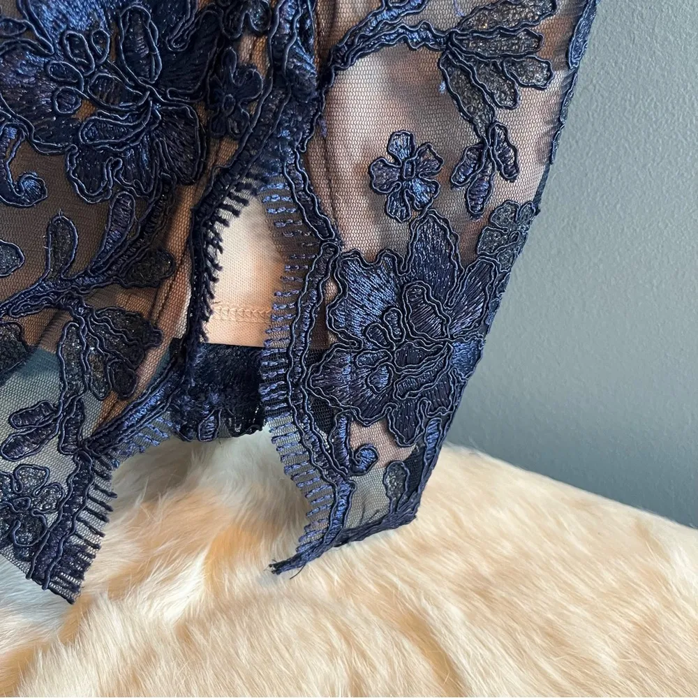 Emerald Sundae All Over Floral Slit Dress - Image 7