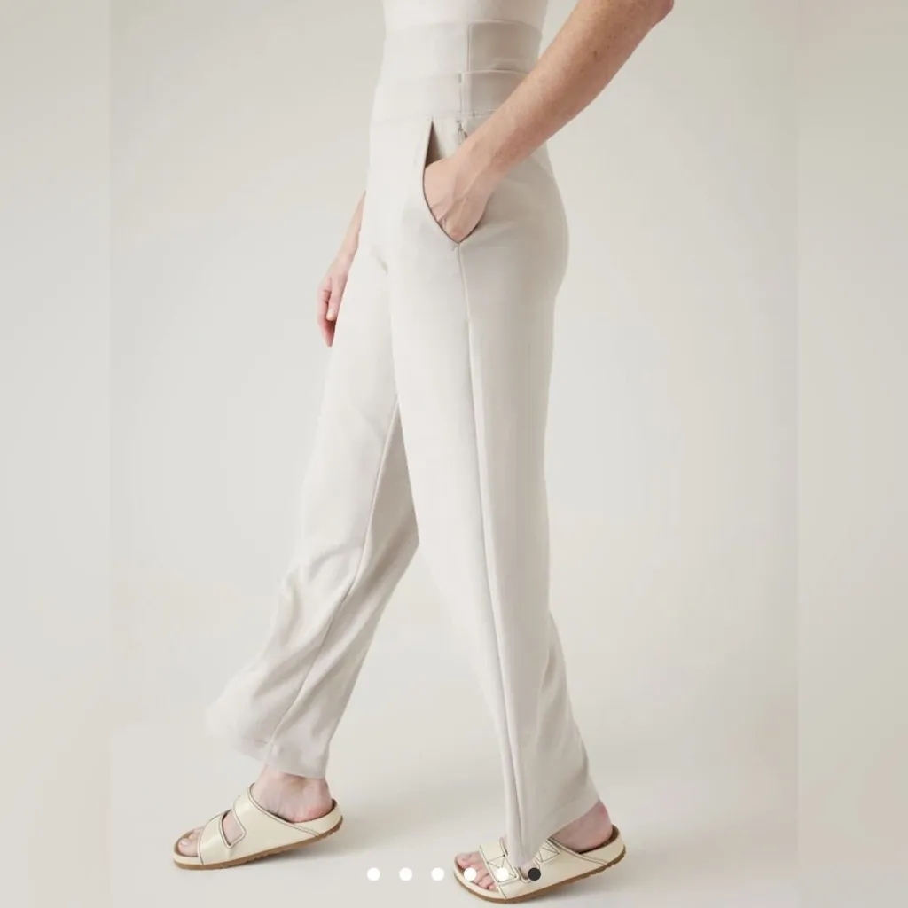 ATHLETA Seasoft Pant Size Abalone Grey #533653‎ Women's SIZE 2X - Image 3