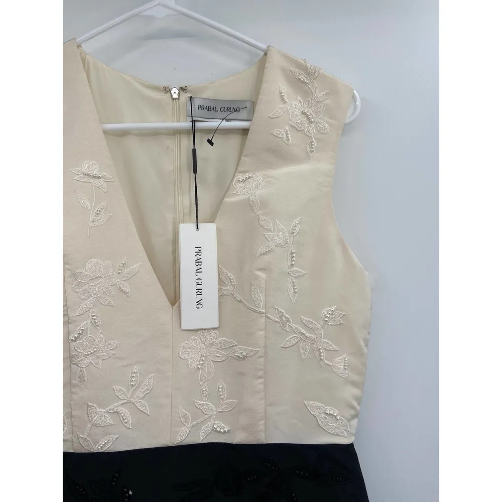 Prabal Gurung Cream Black Two - Image 3