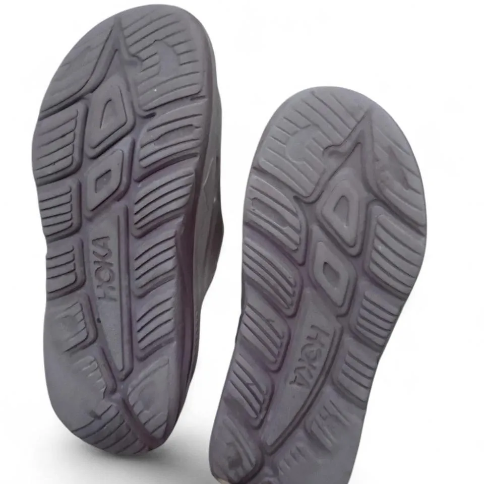 HOKA Recovery Slides Unisex Men's 7 / Women's 9 Pink Lavender Cushioned Comfort - Image 4