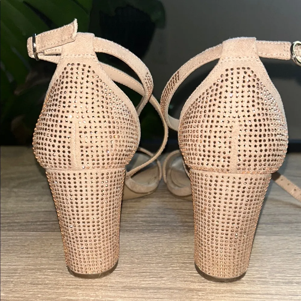 Kelly & Katie Tan Strappy Women's Heels - Image 6