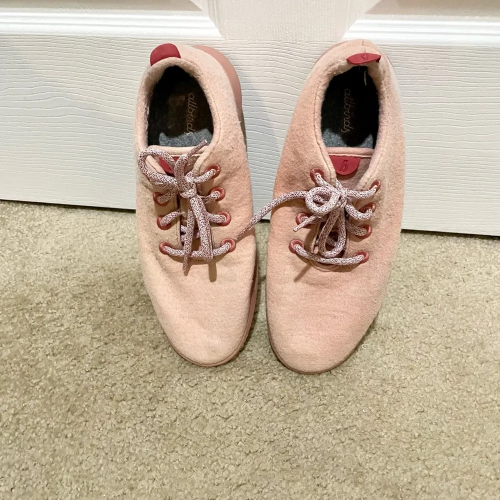 Allbirds Limited Edition Tui Pink Heather Wool Runners - Image 2