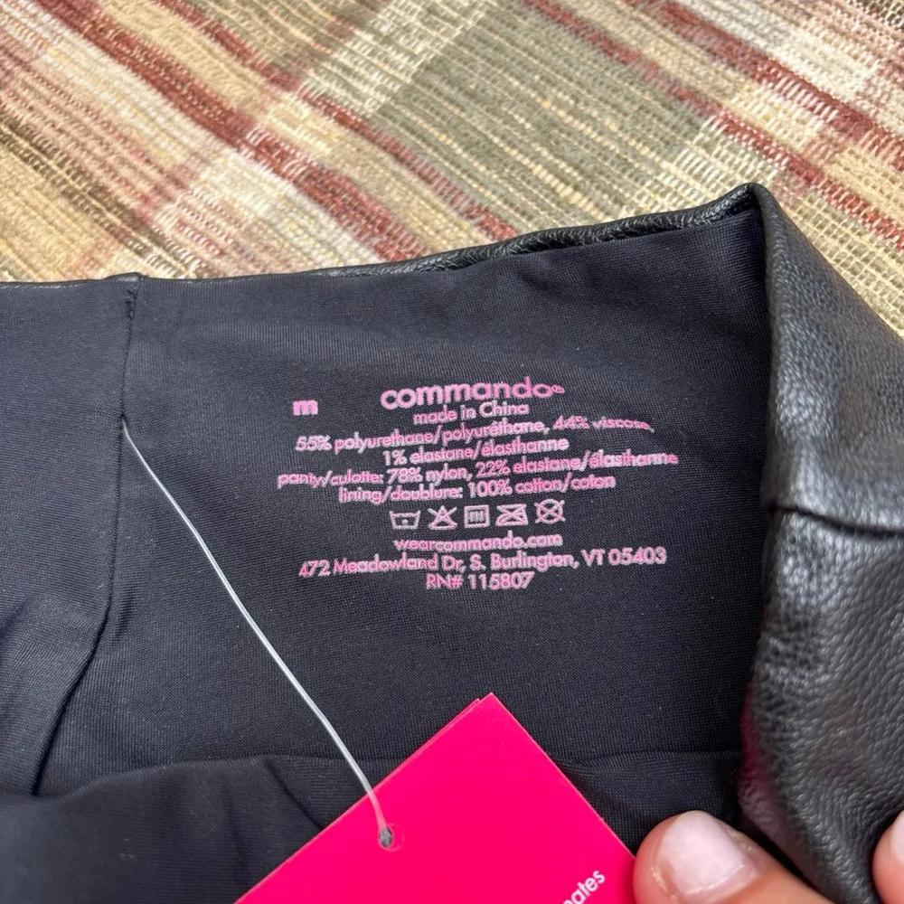 Commando  Black Faux Leather Skirt - Image 2