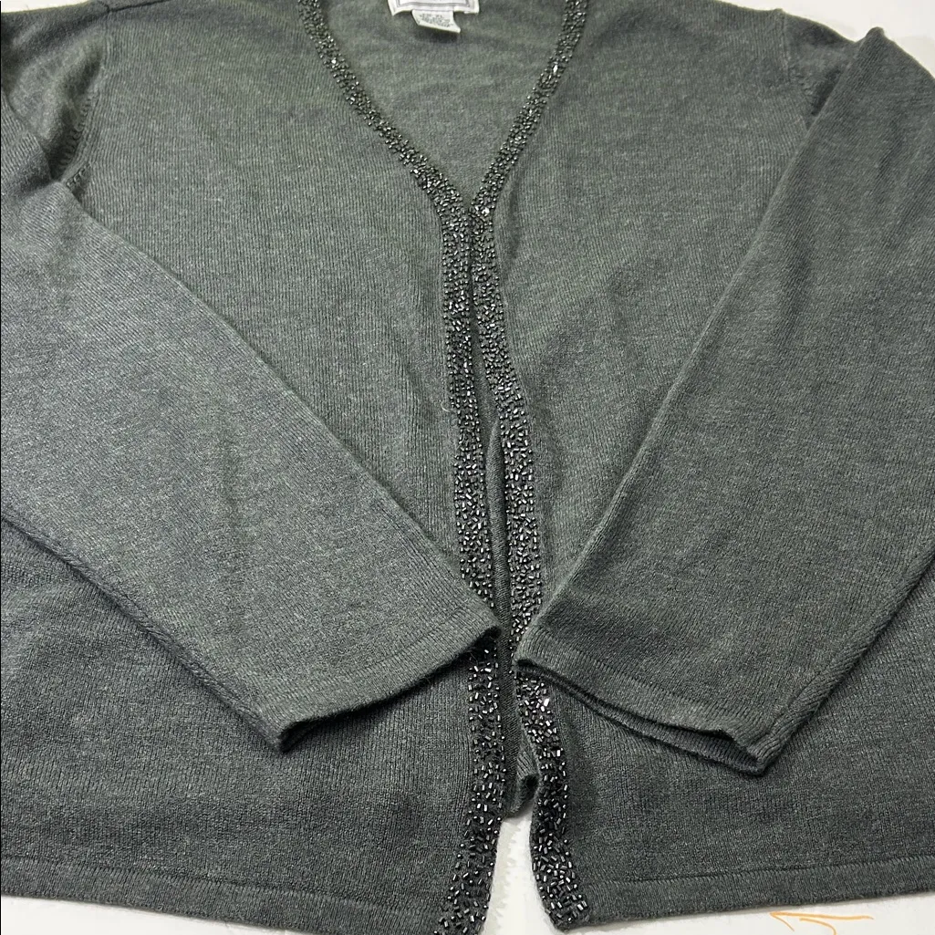 Jennifer Moore Charcoal Knit Top - Image 10