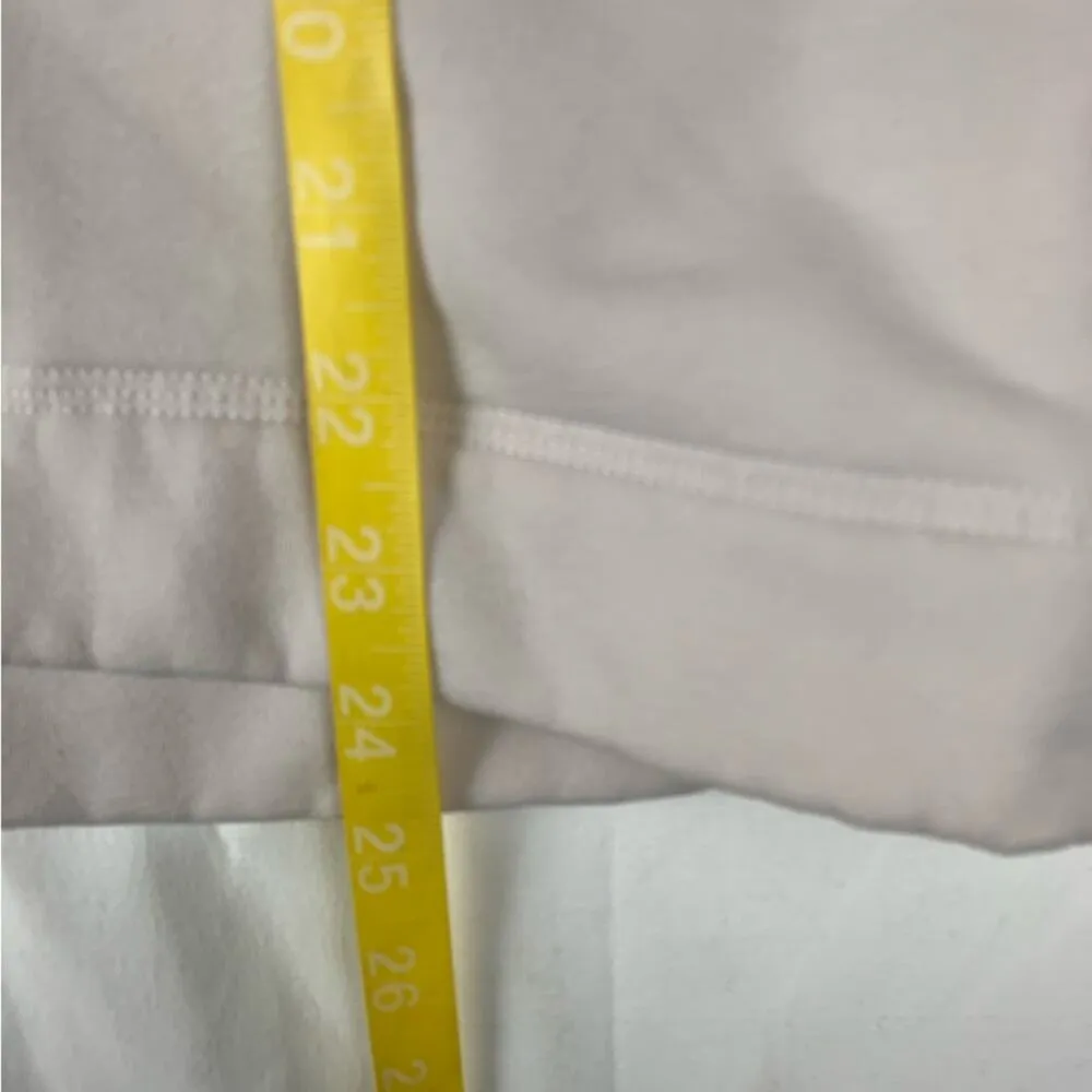 Lululemon womens 6 /8 snapshot Crew pullover sweatshirt reflective neutral blush - Image 11