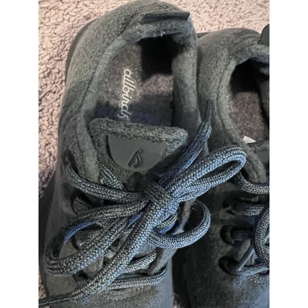 All birds Wool Runners Women Size 8 Green Lace Excellent Comfy - Image 5