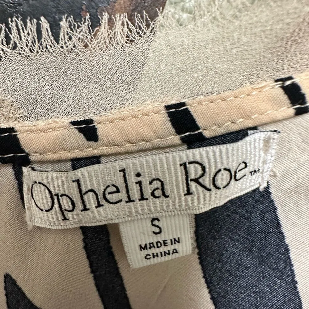 Ophelia Roe animal print camisole with adjustable straps - Image 3