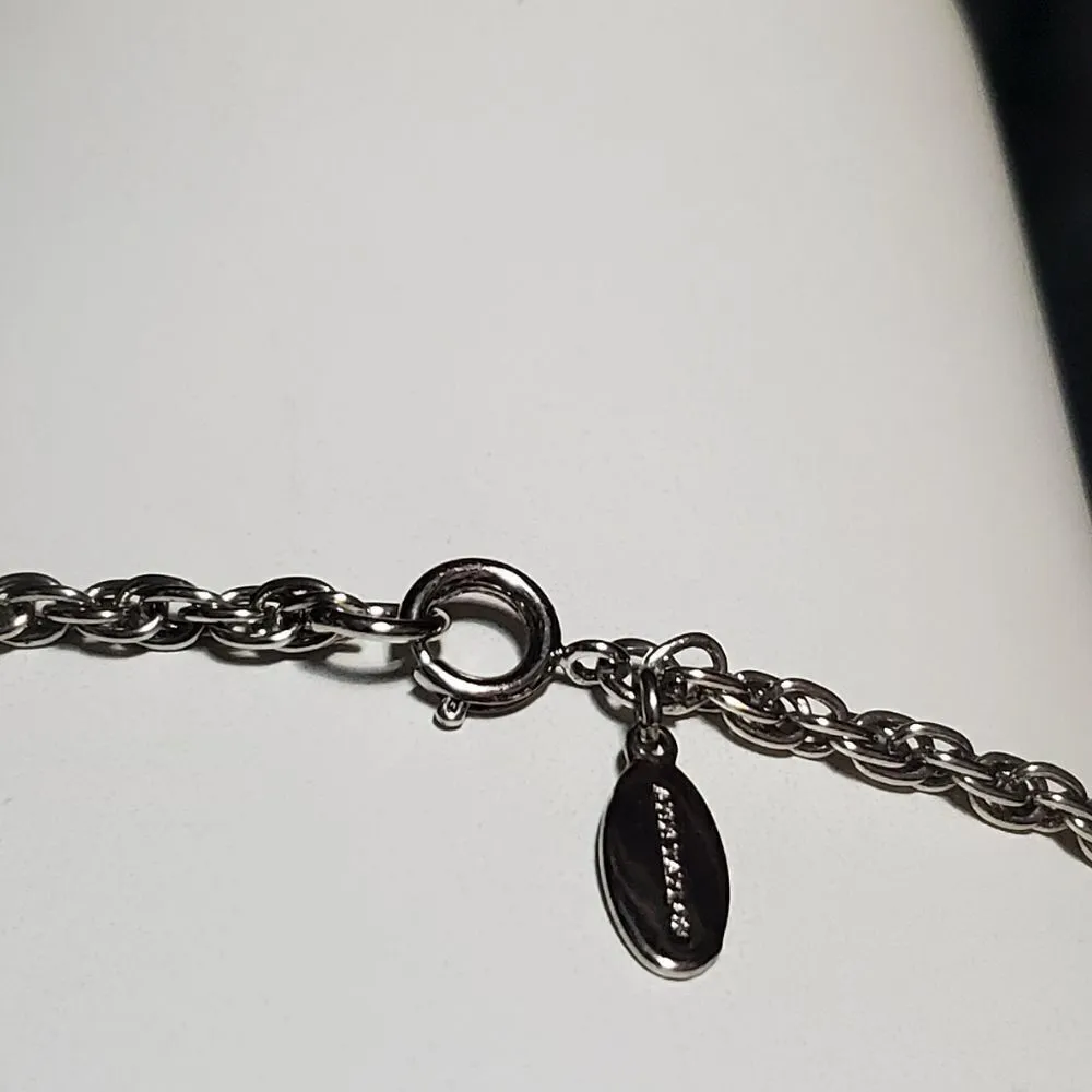 Ann Taylor Silver Necklace - Image 4