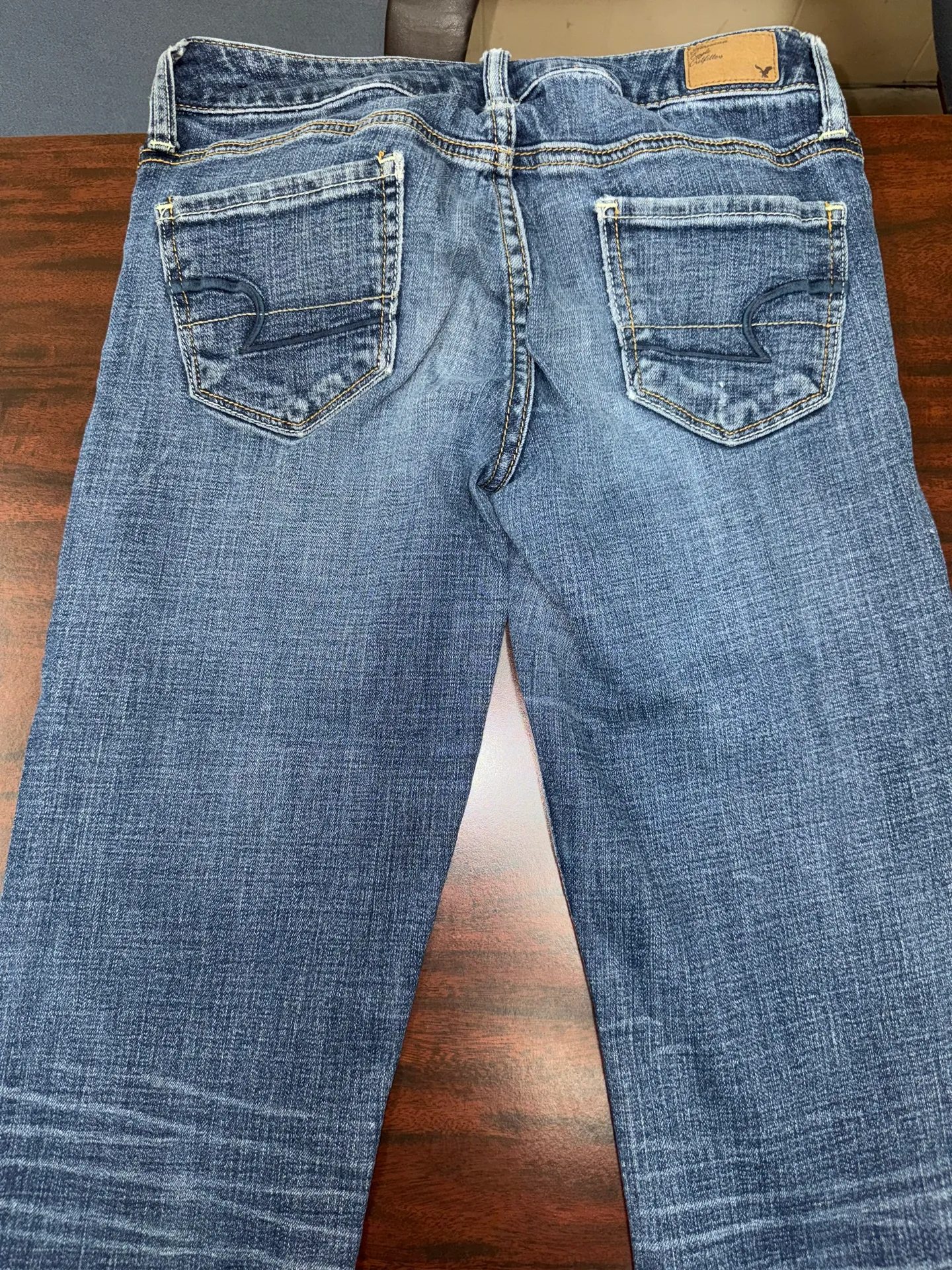 Stretch Skinny Denim Jeans Size 0 Long - Image 5