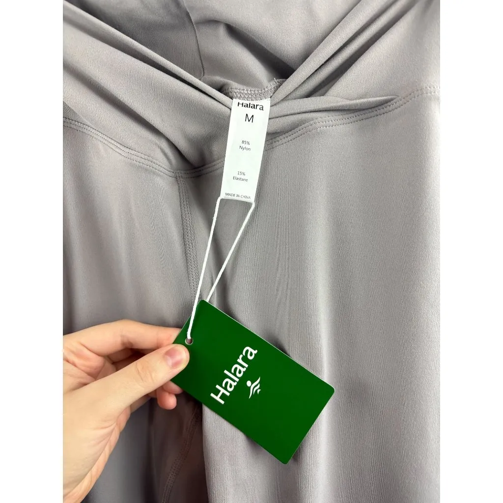 Women’s Halara Medium Stone Grey Leggings - Image 5