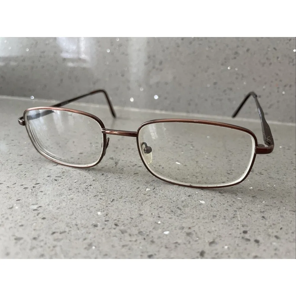 PARADE EYEWEAR FRAMES ONLY AVALON PR1610 BROWN 54/18/140 FLEX HINGE RG15 READ - Image 2