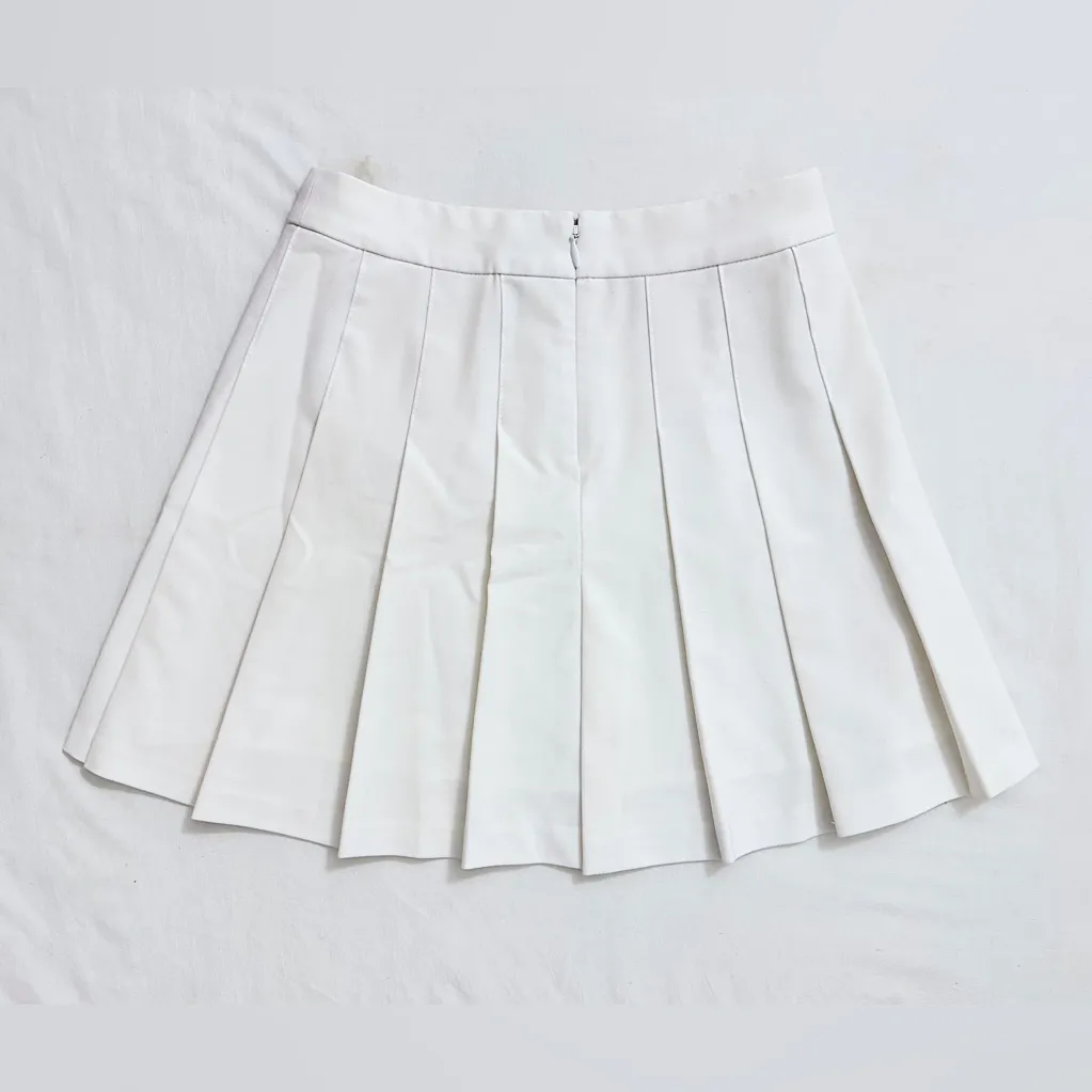 Aritzia Sunday Best Olive Mini Skirt - White - 0 - Image 6