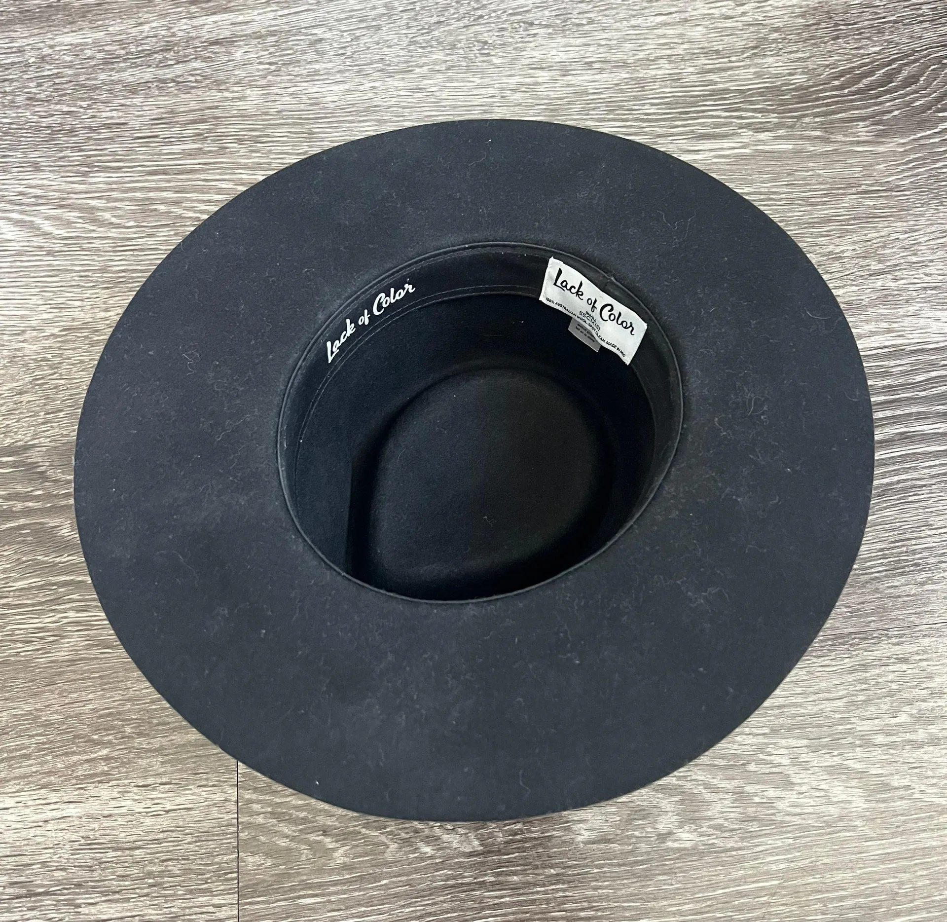 Black Wool Hat - Image 5