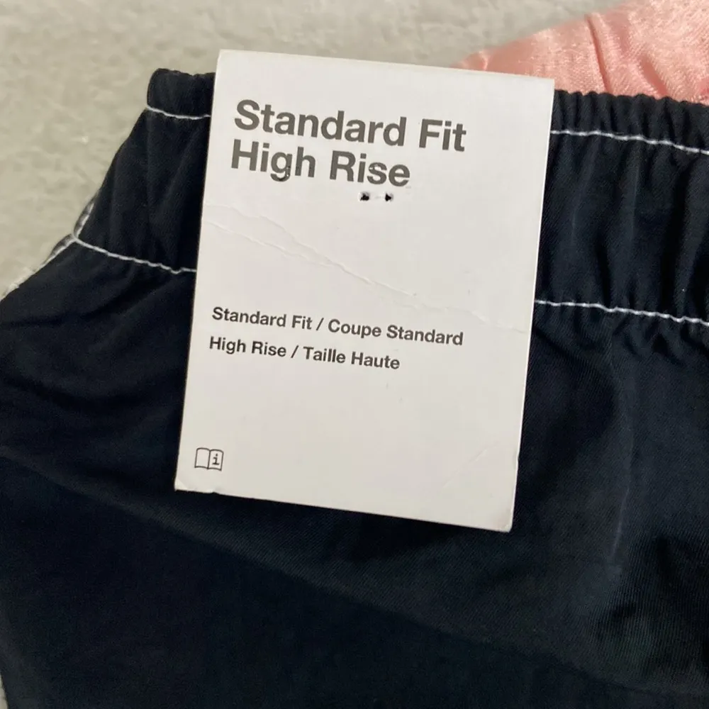 NIKE High Rise Nylon Swoosh Skirt Women's Size XS DM6199-010 Black NWT - Image 4