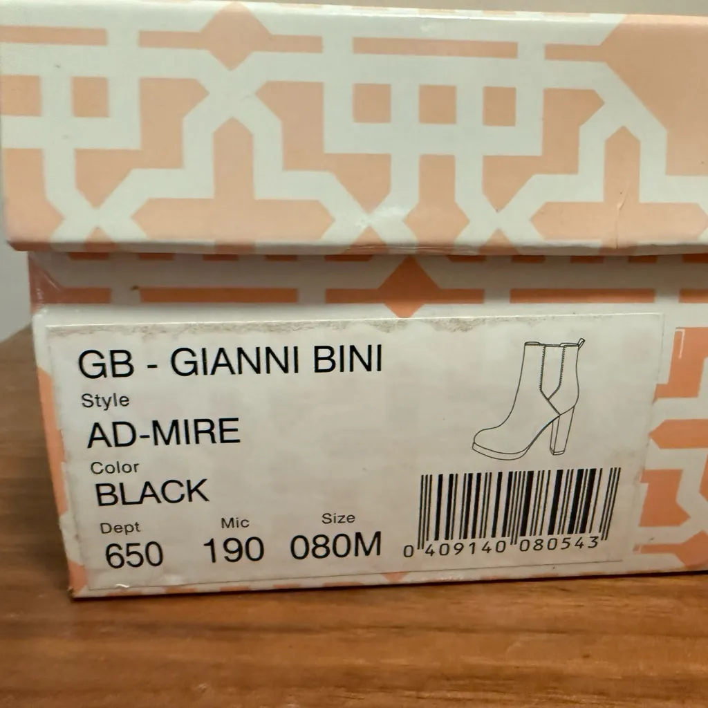 Gianni Bini Black Ankle Boots - Image 8