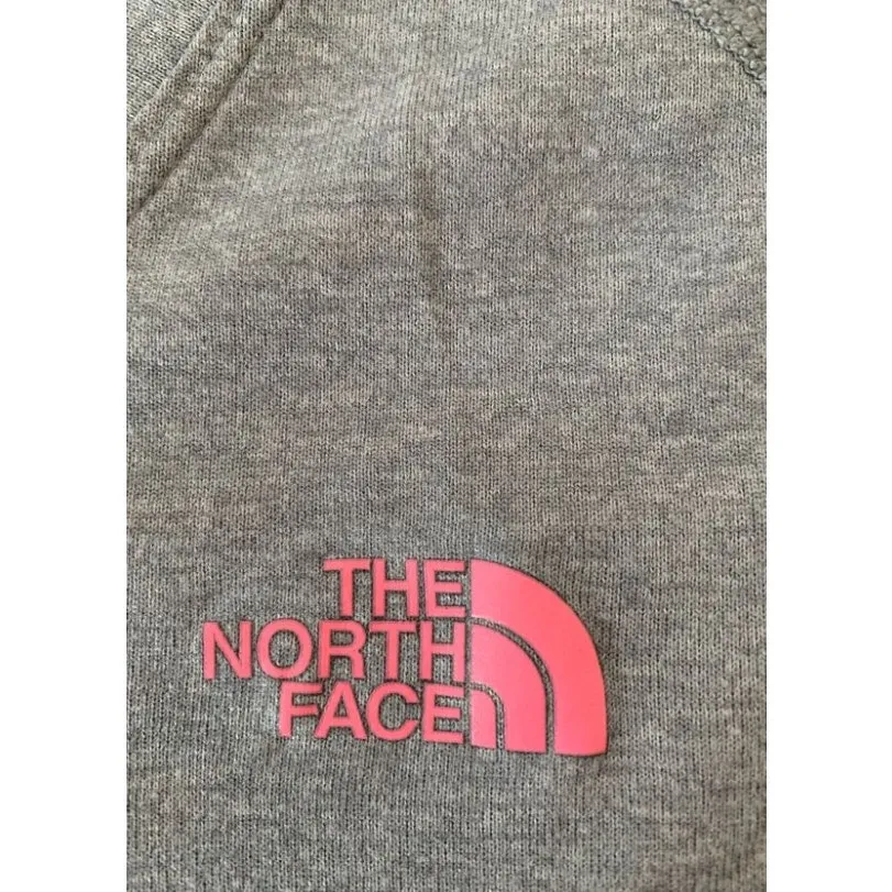 The North Face v neck cap sleeve t shirt size large women's gray - Image 4