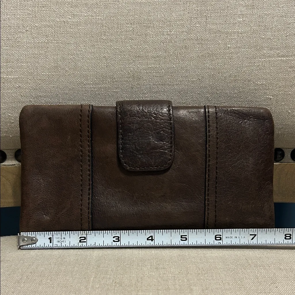 Fossil Dark Brown Leather Wallet - Image 3