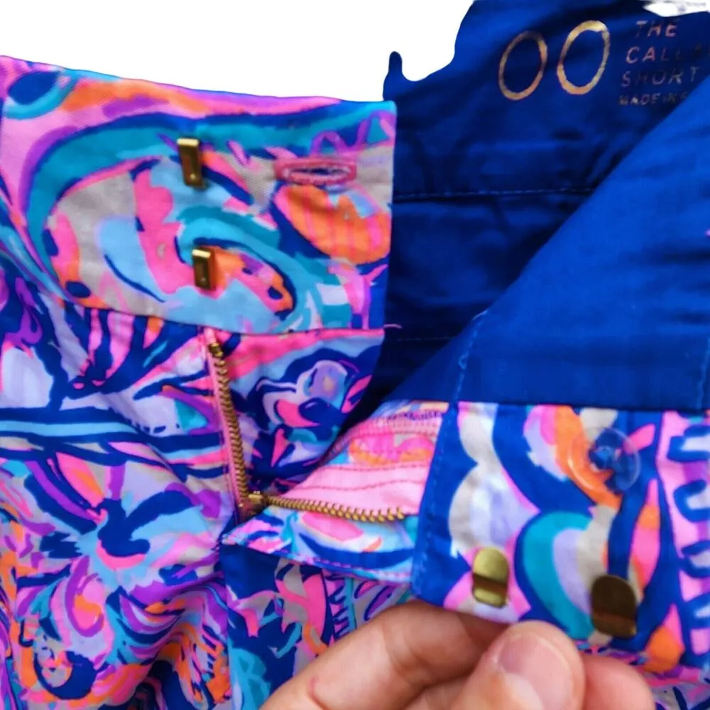 Lilly Pulitzer Shorts, Size 00, The Callan Shorts, 5 Inch Inseam, Bright NWT - Image 7