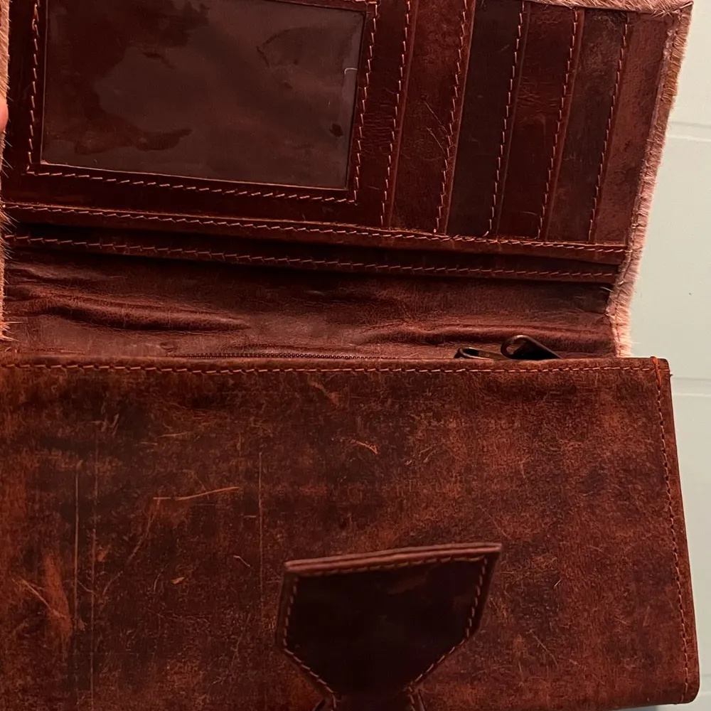 Leather Cowhide Wallet - Image 3