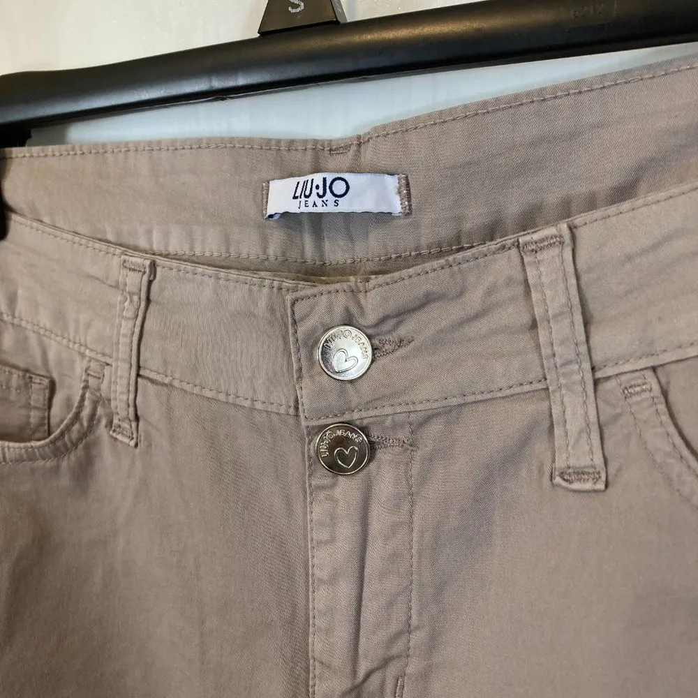 Liu Jo women's size 30 "Bottom Up Collection" casual stretch trouser pants 32x32 - Image 2