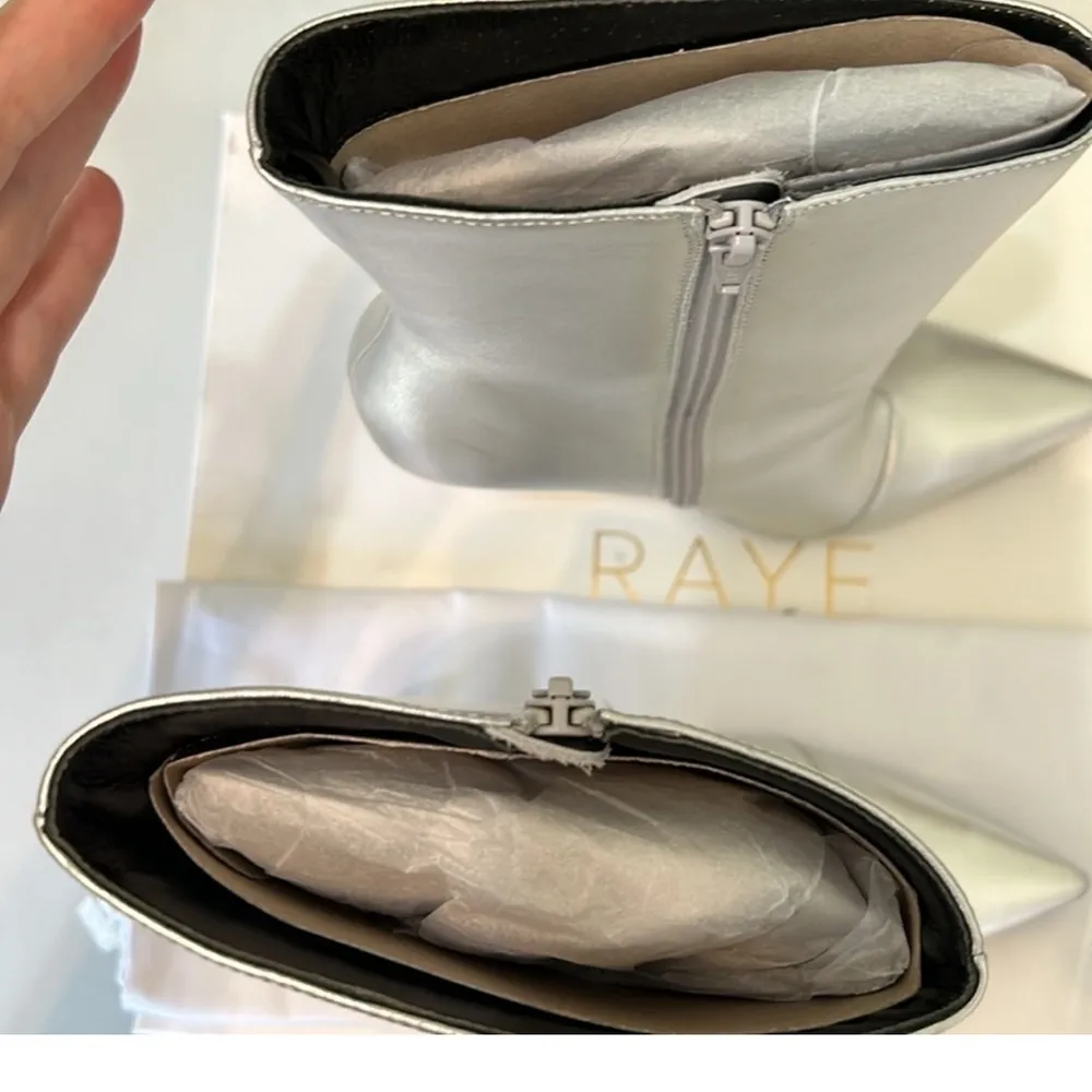Raye Revolve  Nala Boot‎ in Silver Sz 8 - Image 6