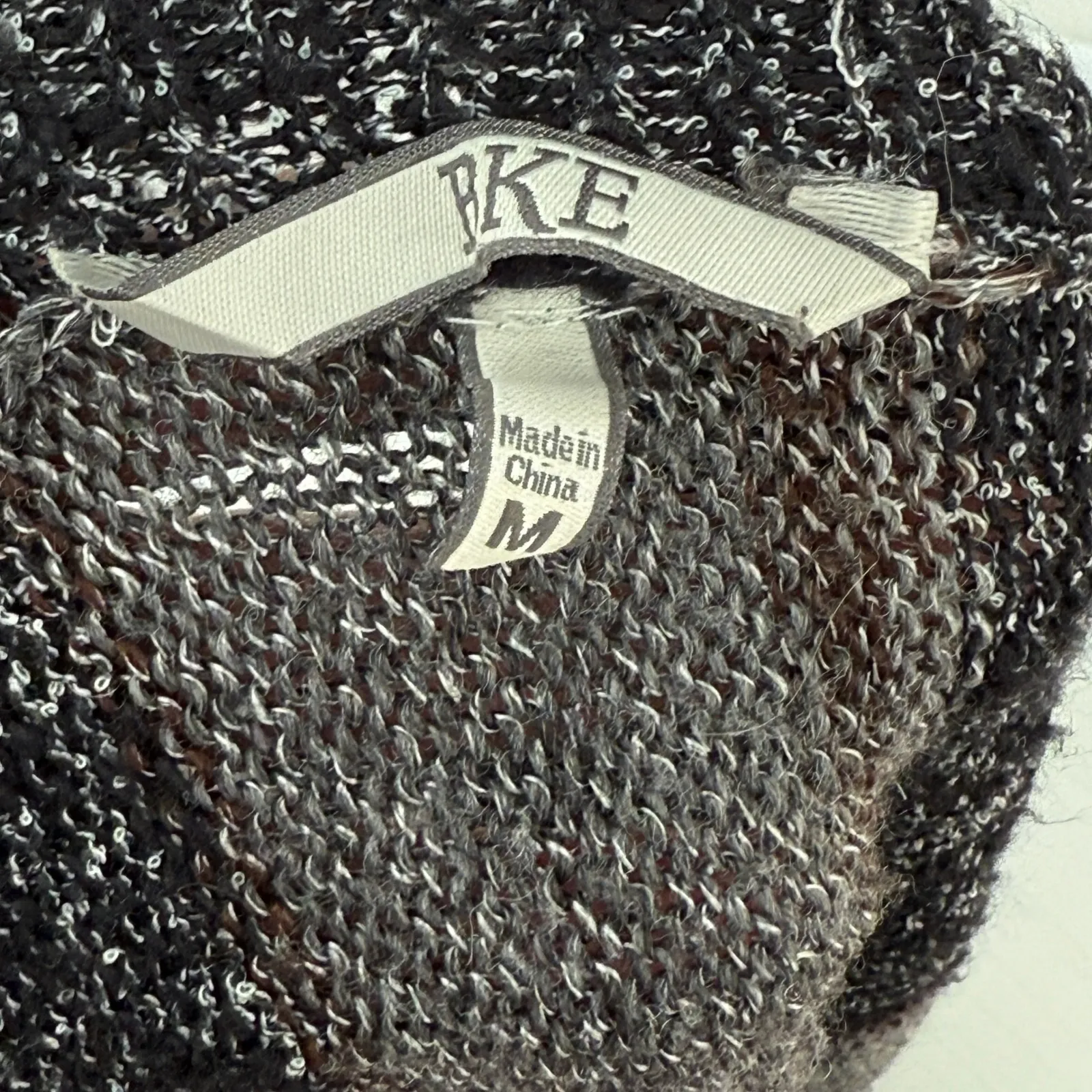 BKE Womens Cardigan Sweater Size M Gray Open Front Soft Knit Boho Cozy Capsule - Image 7