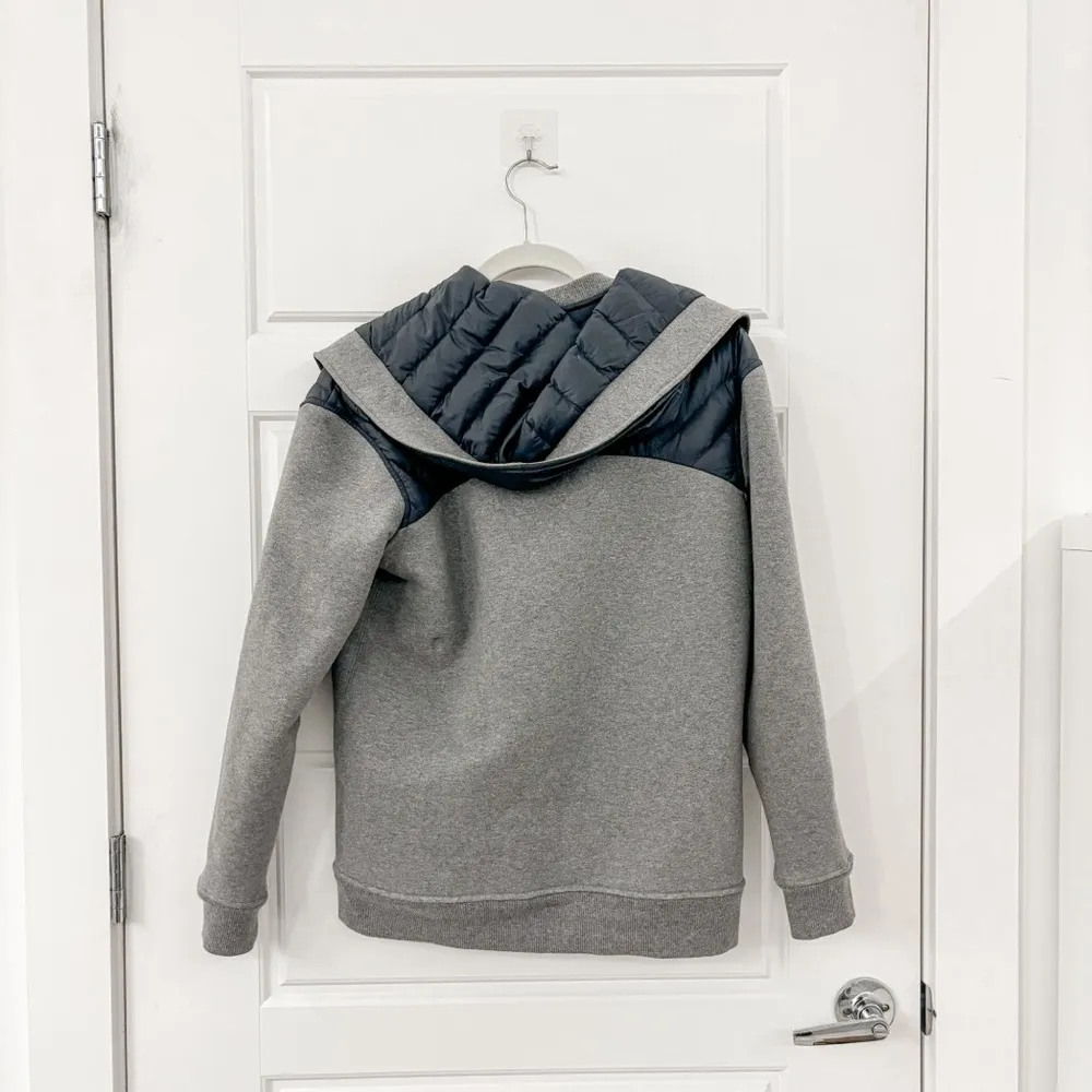 Kit and Ace Liberty Fleece Down Jacket Gray Size 4 - Image 5