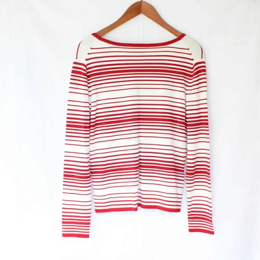 Hillard & Hanson | Striped Cardigan - Image 2