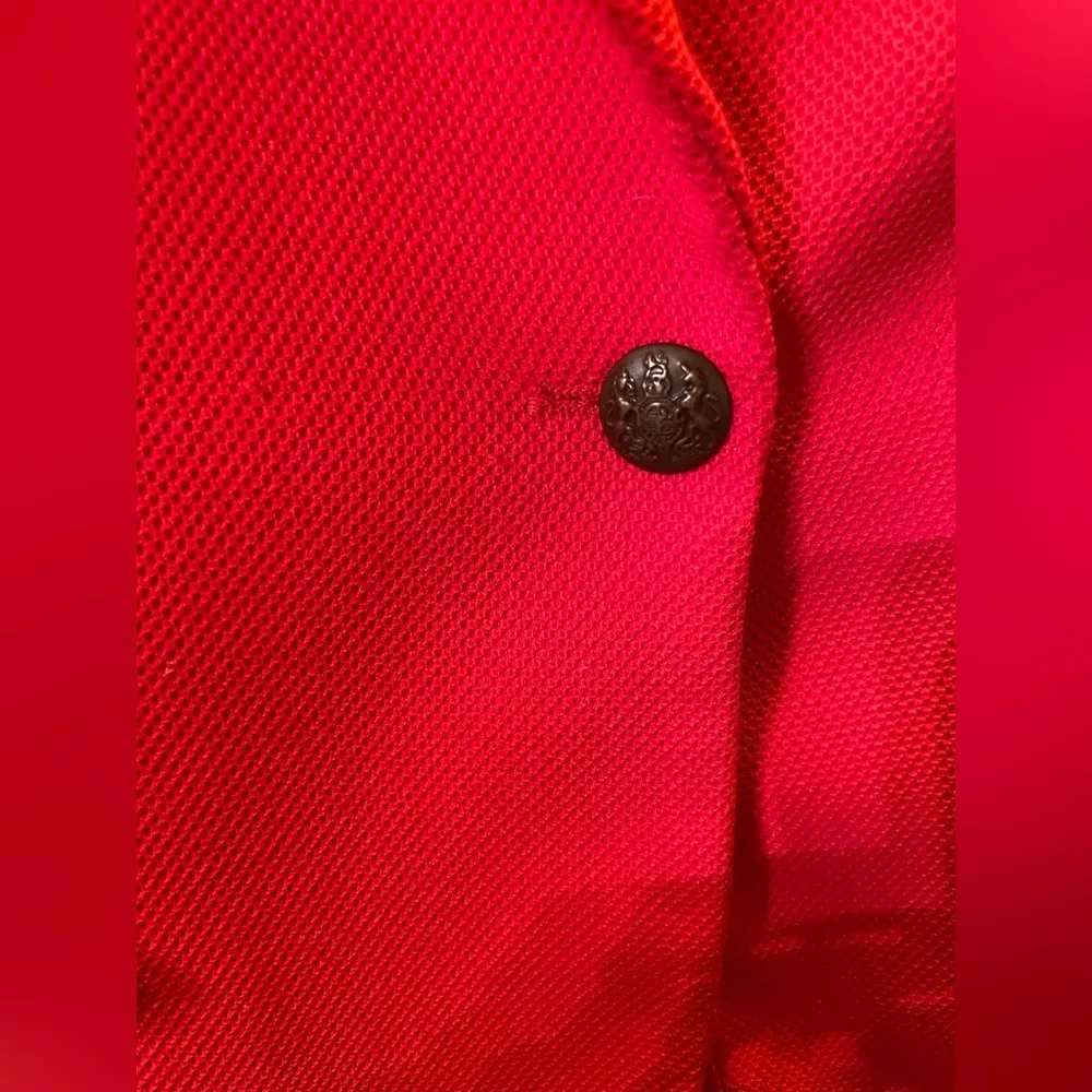 Fenn Wright Manson Beautiful Red Textured One Button Blazer - Image 3