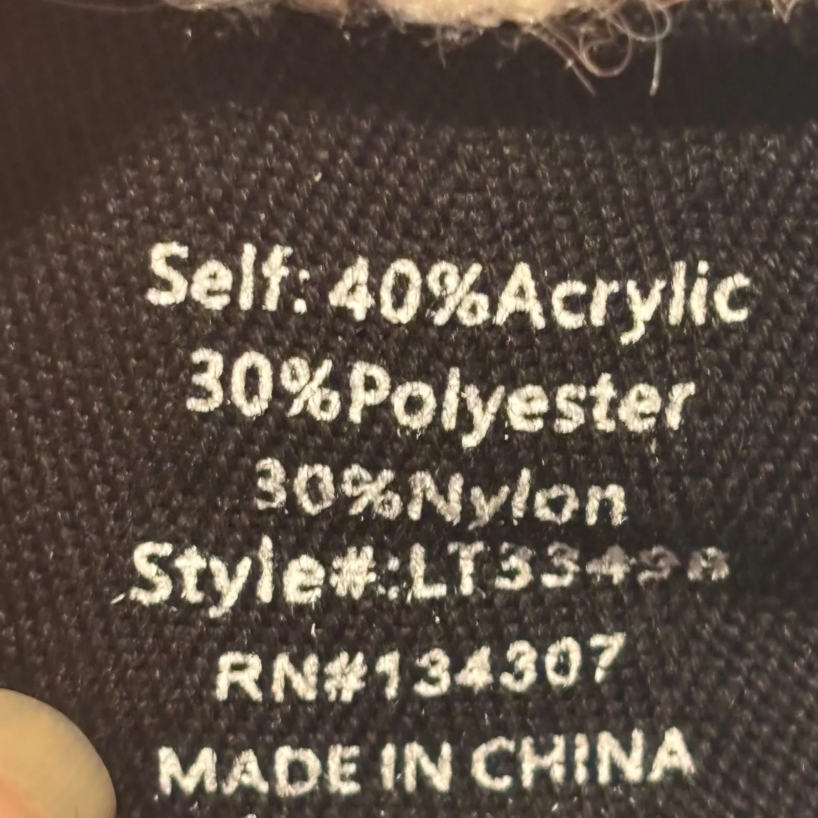 Line and Dot Striped Turtleneck Sweater - size Medium - Image 6