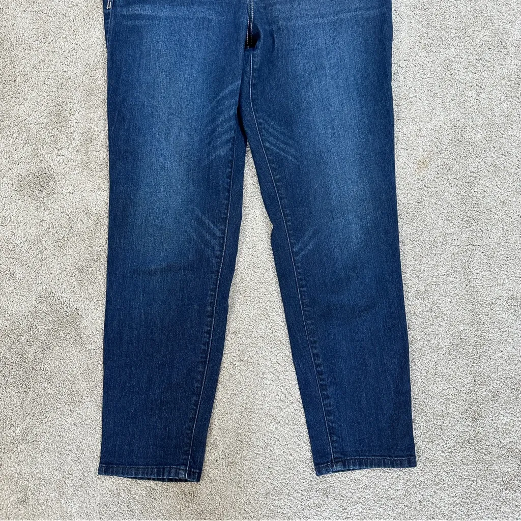 Democracy Women’s Ab Solution Ankle Skimmer Skinny Jeans Mid Rise Medium Wash 12 - Image 3