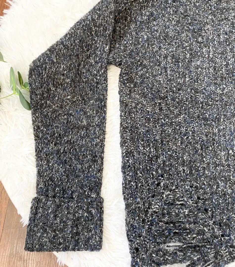 Ruby Moon Distressed Cropped Sweater  - Image 3