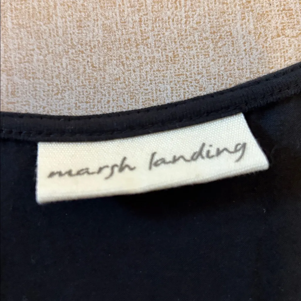 Marsh Landing Classic Black Tank Top xl - Image 3