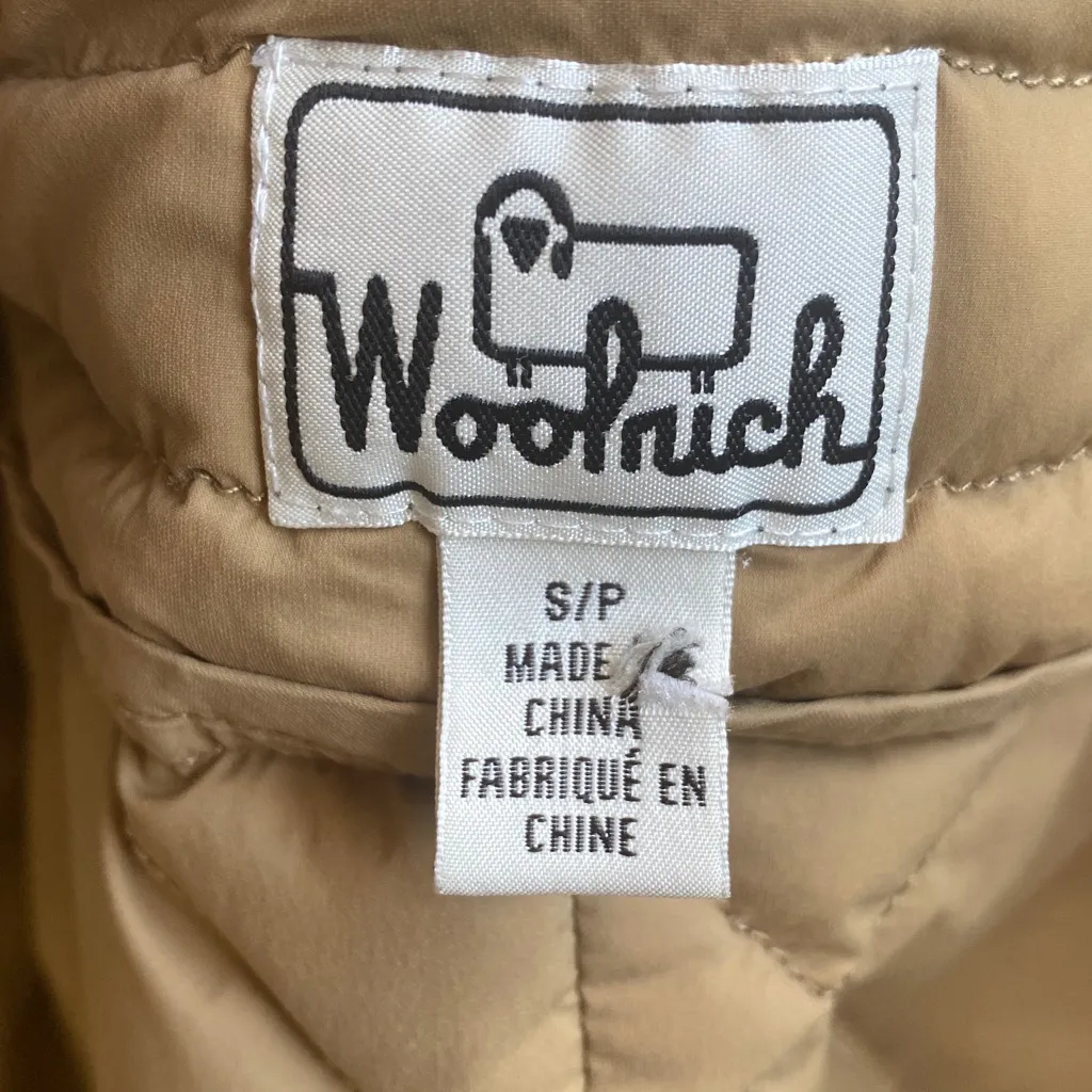 Woolrich Down Filled Lightweight Packable Jacket Liner With Pockets No Hood - Image 5
