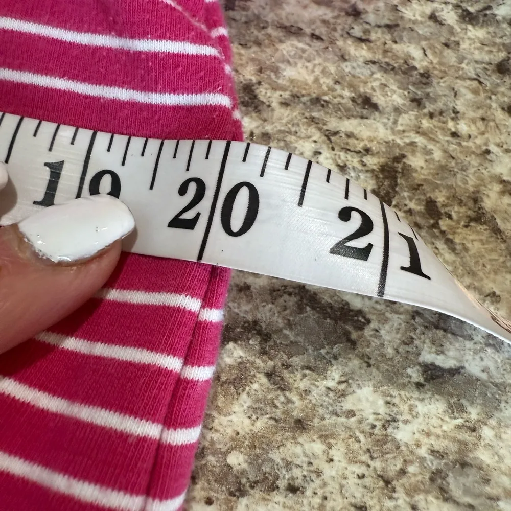 Kenar Pink and White Boxy Short Sleeve T Shirt - Image 6